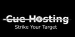 Cue Hosting logo