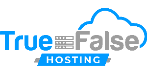True False Hosting logo